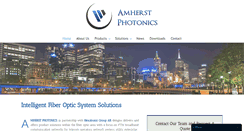 Desktop Screenshot of amherstphotonics.com